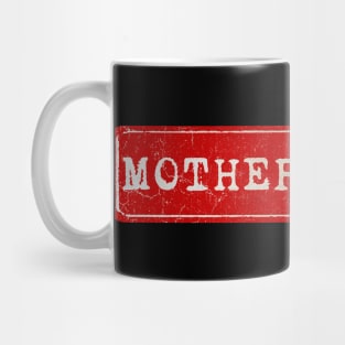 vintage retro plate Mother Mother Mug